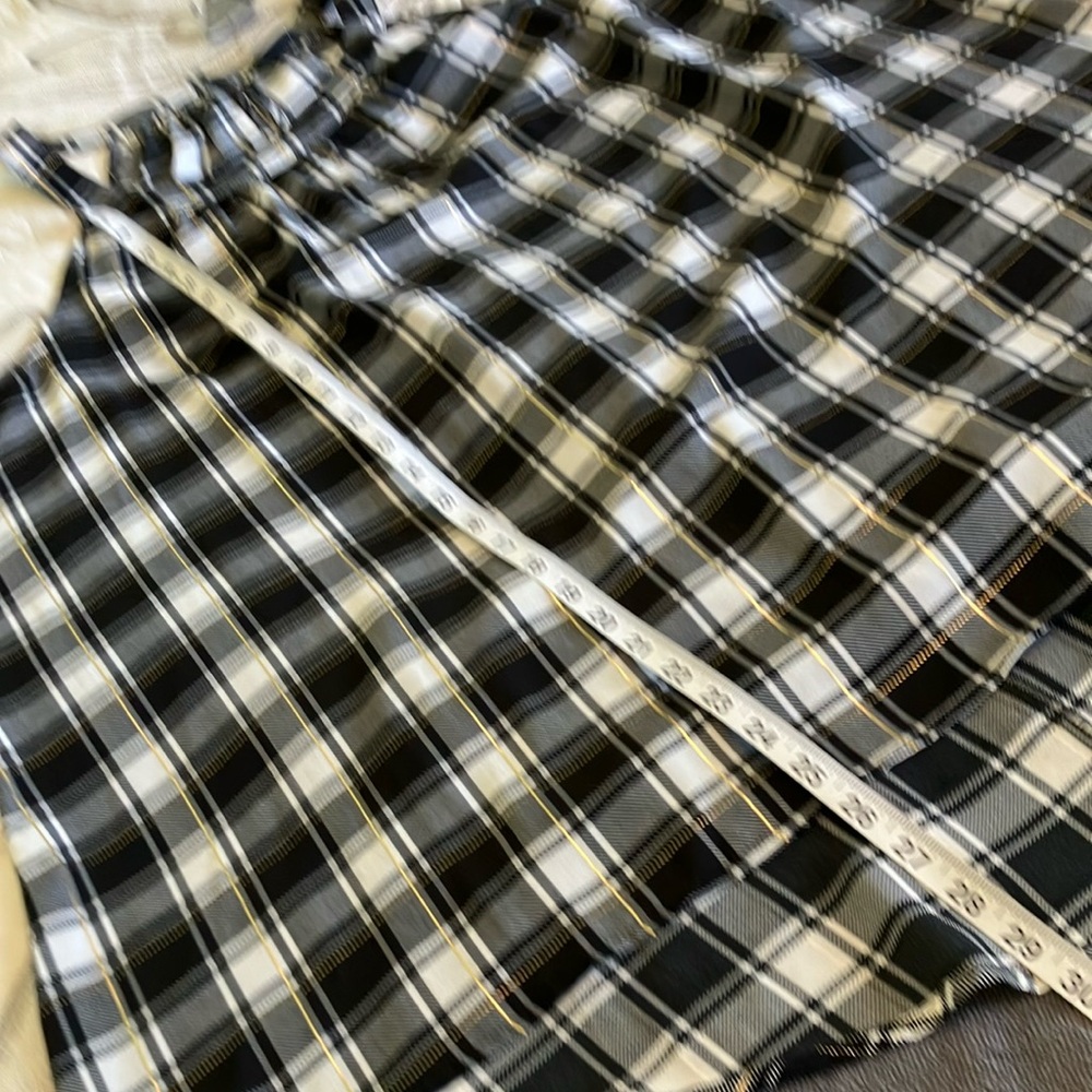 Torrid Black and White Plaid Tank Top - Picture 4 of 6